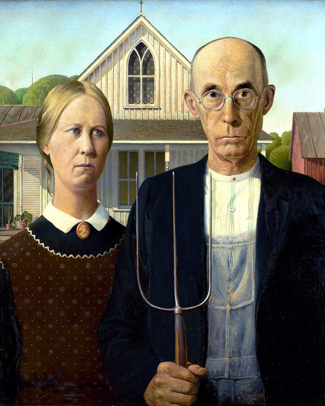 Wood - American Gothic, Full Bleed