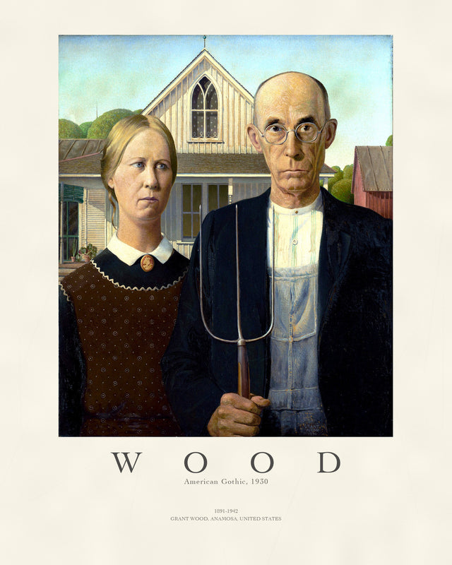 Wood - American Gothic, Gallery Style