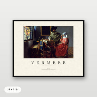 Vermeer - The Glass of Wine
