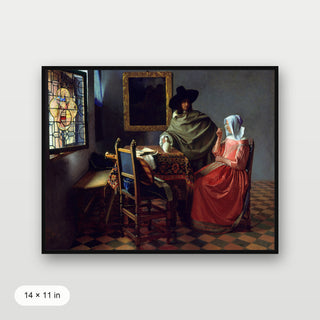 Vermeer - The Glass of Wine