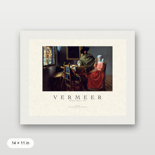 Vermeer - The Glass of Wine
