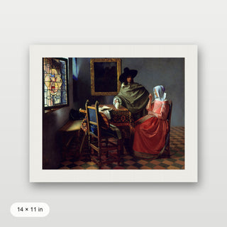 Vermeer - The Glass of Wine