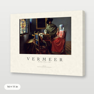 Vermeer - The Glass of Wine