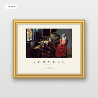 Vermeer - The Glass of Wine
