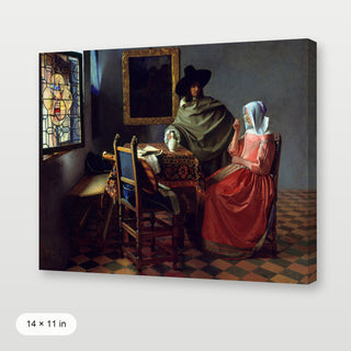 Vermeer - The Glass of Wine