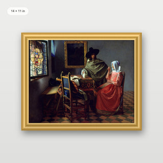 Vermeer - The Glass of Wine