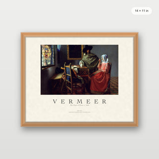 Vermeer - The Glass of Wine