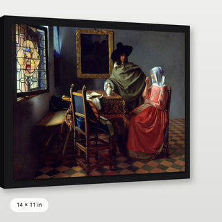 Vermeer - The Glass of Wine