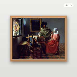 Vermeer - The Glass of Wine