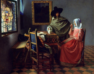Vermeer - The Glass of Wine
