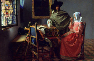 Vermeer - The Glass of Wine