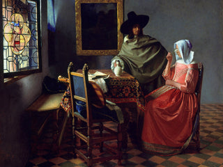 Vermeer - The Glass of Wine