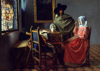Vermeer - The Glass of Wine