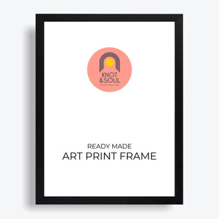 Black Art Print Frame