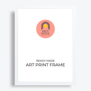 White Art Print Frame