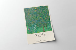 Klimt - Rose Bushes Under Trees