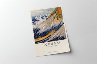 Hokusai - Fishing Boats at Choshi