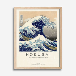 Hokusai Art Print Bundle(Set of 5) - Mini Art Prints 4x6
