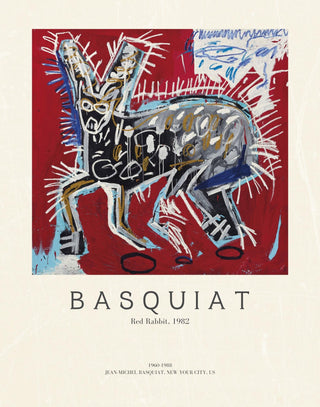 Basquiat - Red Rabbit