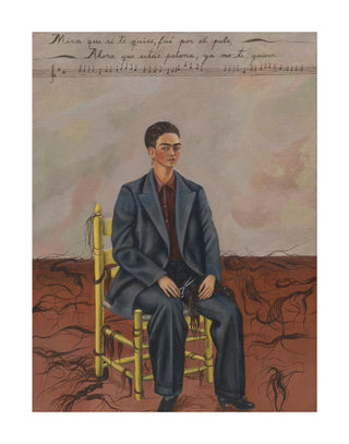 Kahlo - Self Portrait with Cropped Hair