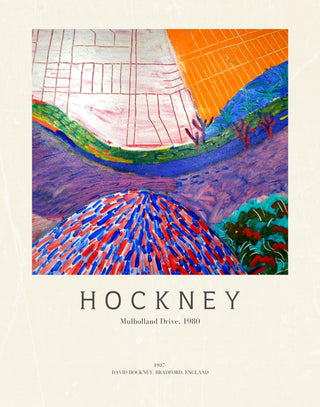 Hockney - Mulholland Drive