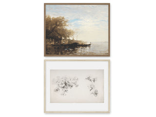 Neutral French Vintage Prints Gallery Wall Set of 10