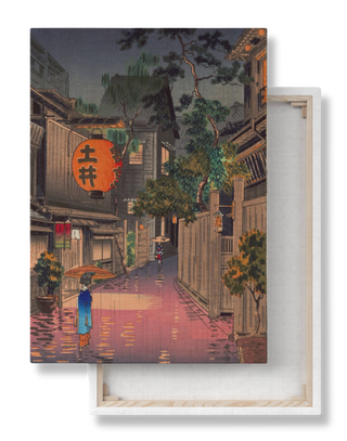 Koistu - Evening at Ushigome - Canvas
