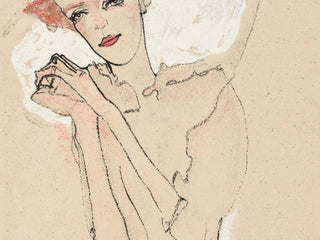 Egon Schiele - Portrait of a Woman