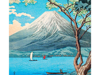 Takahashi - Mount Fuji from Lake Yamanaka
