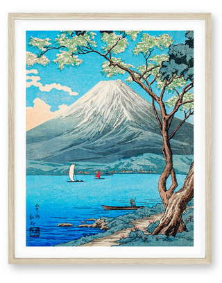 Takahashi - Mount Fuji from Lake Yamanaka
