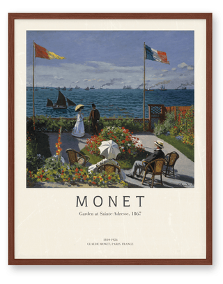 Monet - Garden at Sainte-Adresse