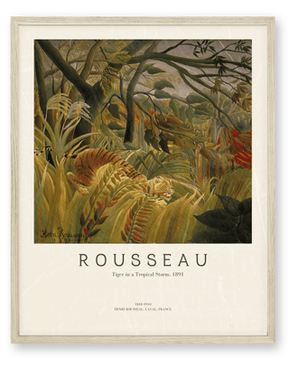 Rousseau - Tiger in a Tropical Storm