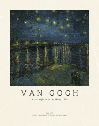 Van Gogh - Starry Night Over the Rhône