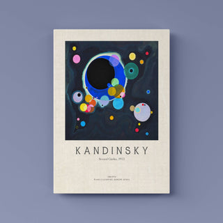 Kandinsky - Several Circles - Canvas